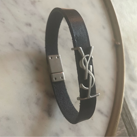 YSL Saint Laurent Opyum Bracelet Leather - Picture 10 of 12